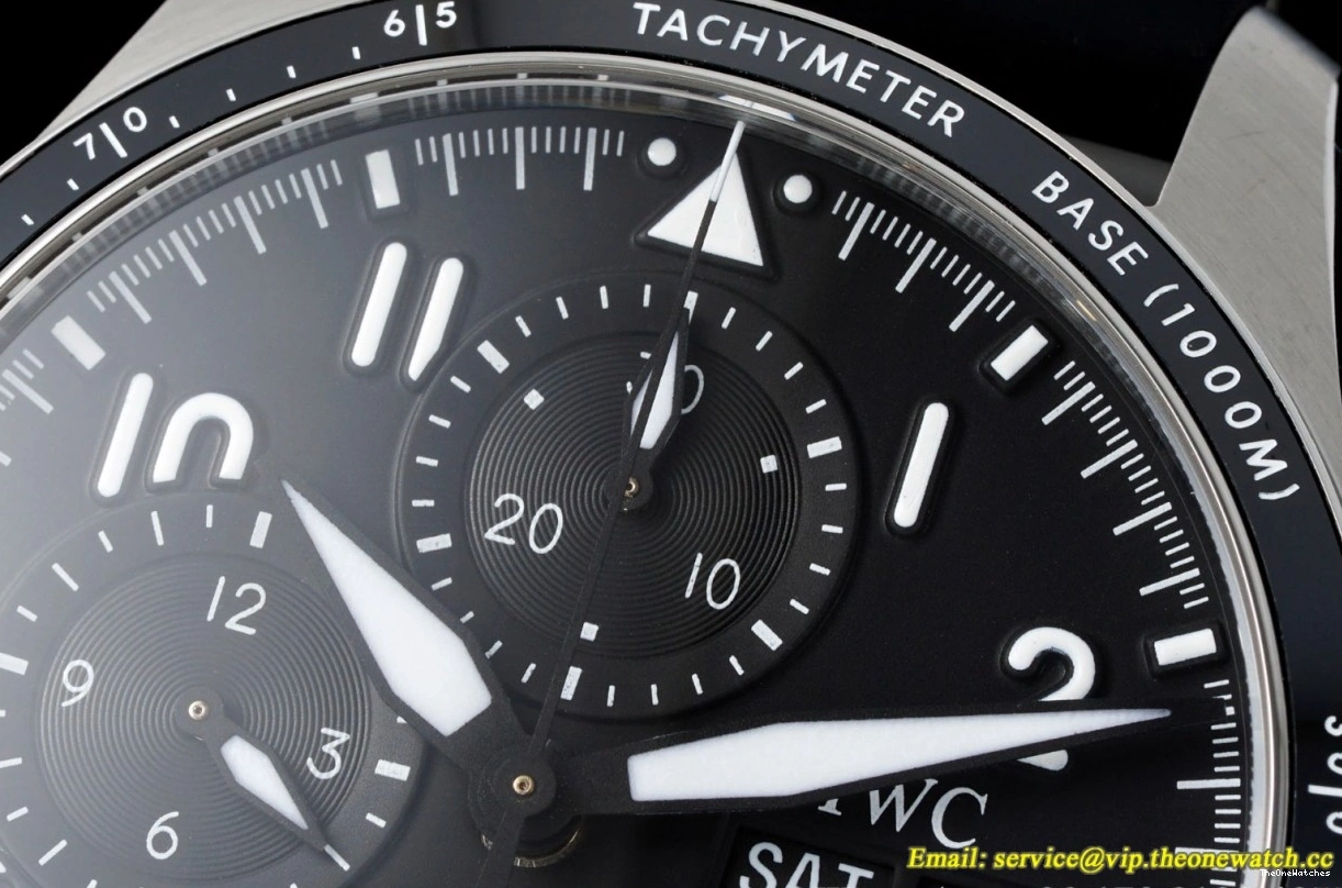 41mm 2023 Chrono BLSF Black Mod Num TI RU A7750 Pilot 0314